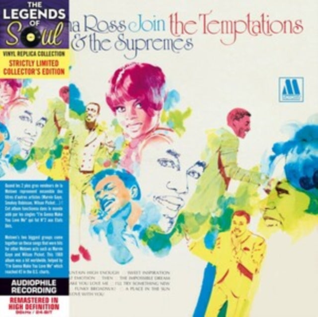 Diana Ross & The Supremes - Diana Ross & the Supremes Join the Temptations [CD / Remastered Album]
