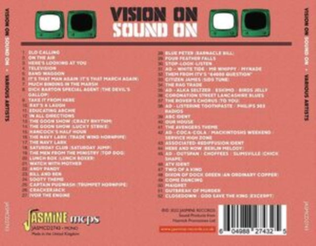 Various Artists - Vision On/Sound On [CD / Album]