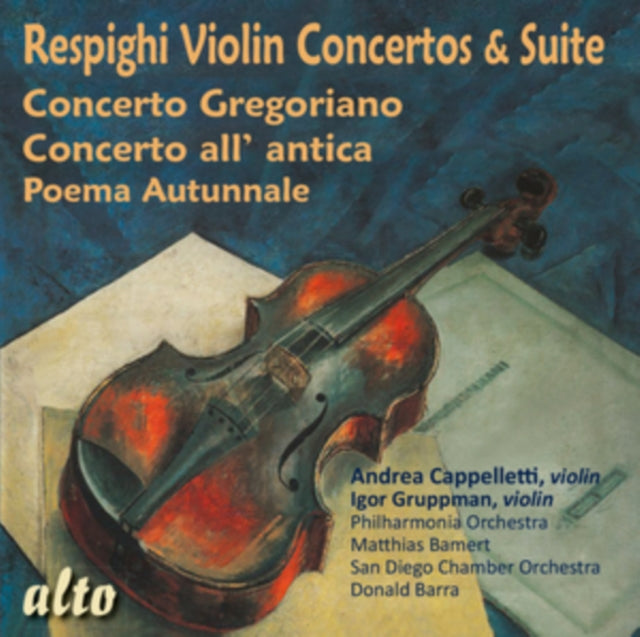 Respighi: Violin Concertos & Suite [CD / Album]