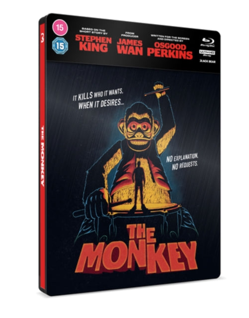 The Monkey [Blu-ray / 4K Ultra HD + Blu-ray (Steelbook)]