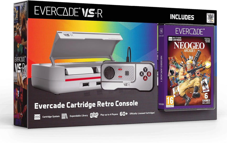 Evercade VS-R and NEOGEO Arcade 1