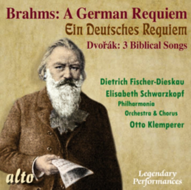 Brahms: A German Requiem/Dvorák: 3 Biblical Songs [CD / Album]