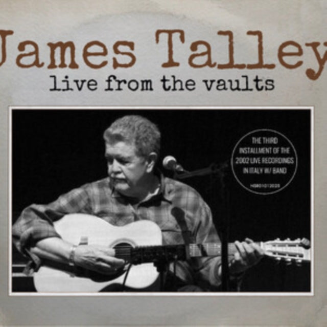 James Talley - Live from the Vaults [CD / Album]