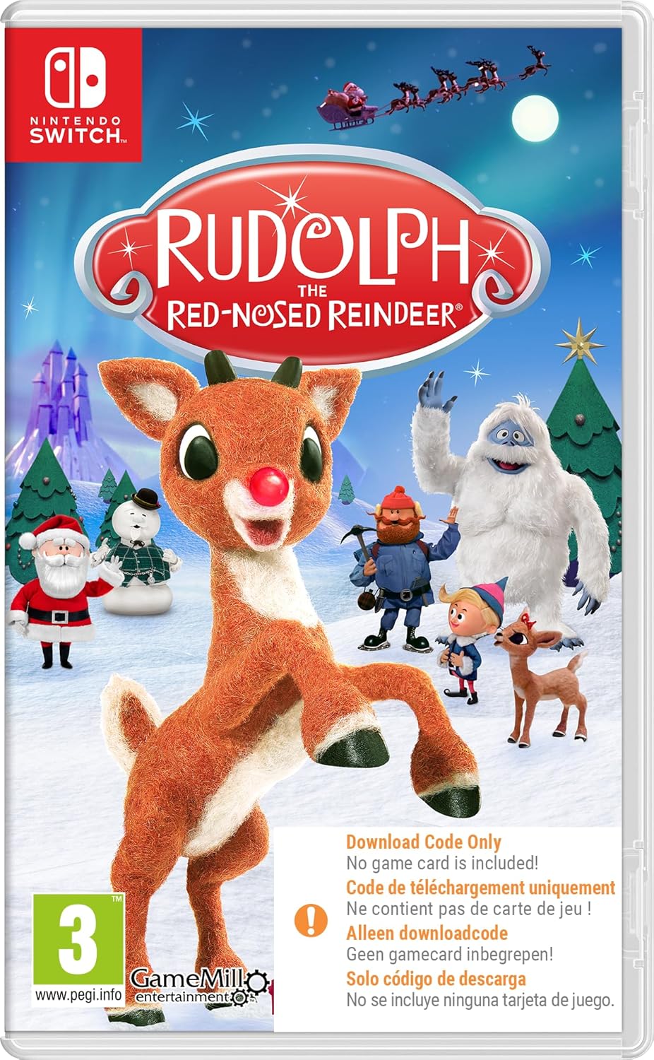 Rudolph the Red-Nosed Reindeer (Nintendo Switch) - code in box