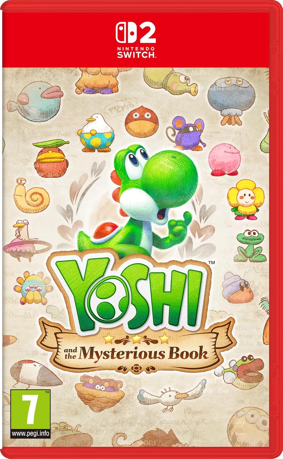Yoshi and the Mysterious Book (Nintendo Switch 2) with free Magnet Bookmark