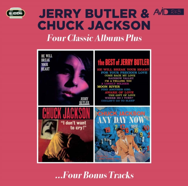 Jerry Butler & Chuck Jackson - Four Classic Albums Plus [CD / Album]