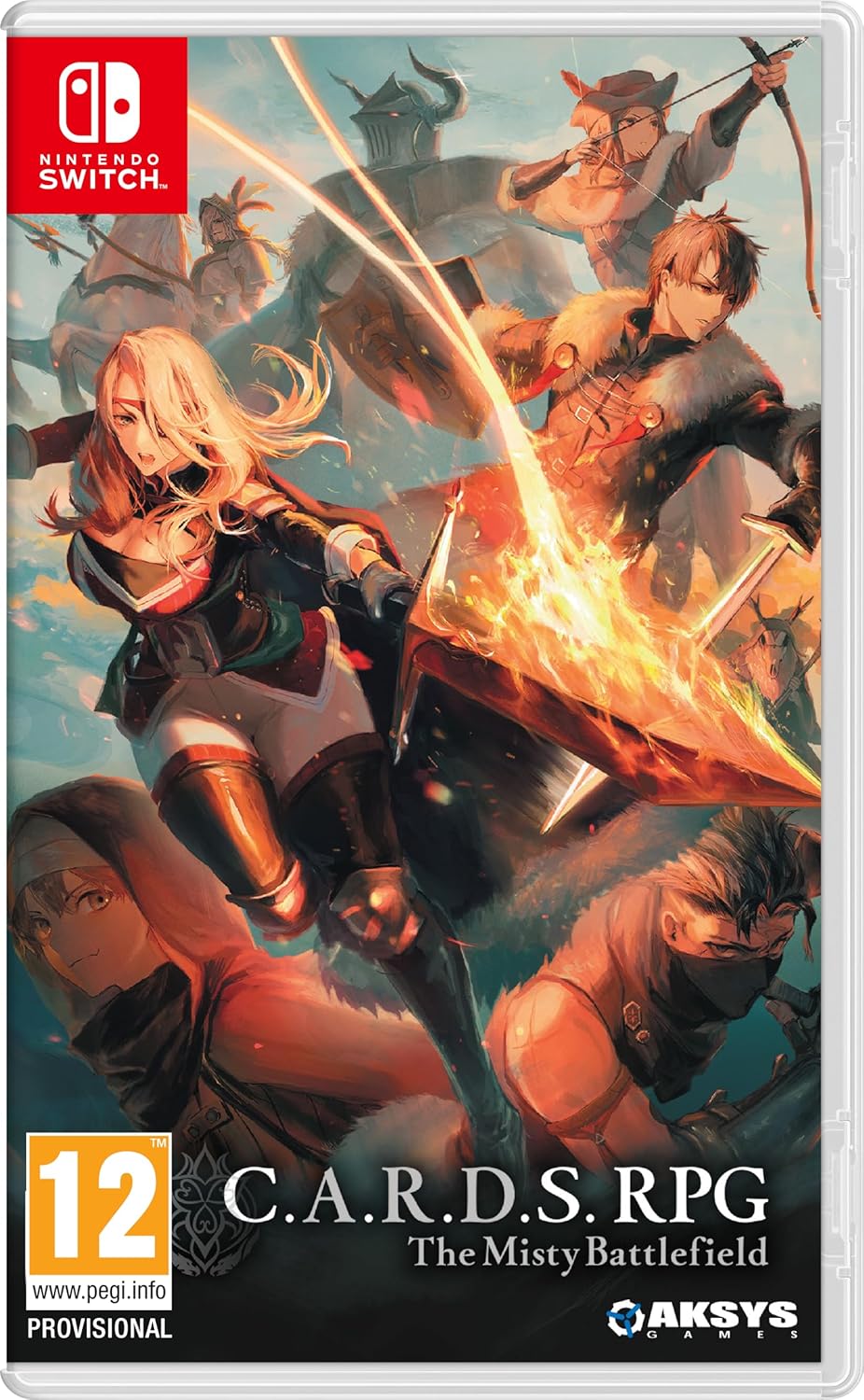 C.A.R.D.S. RPG: The Misty Battlefield -Total Warfare Edition (Nintendo Switch)