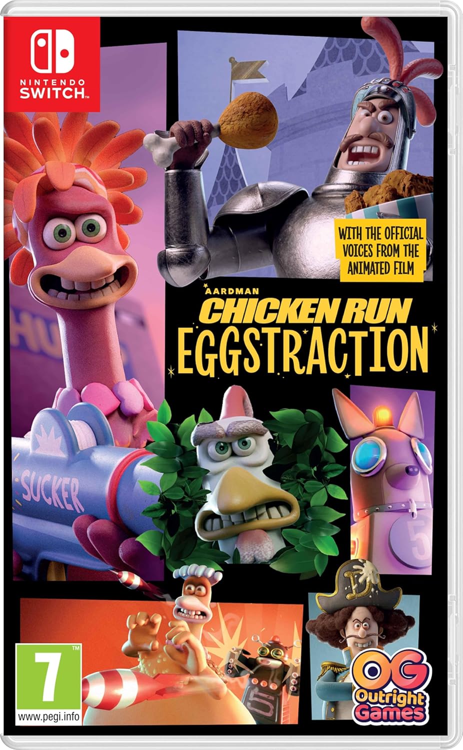 Chicken Run - Eggstraction (Nintendo Switch)
