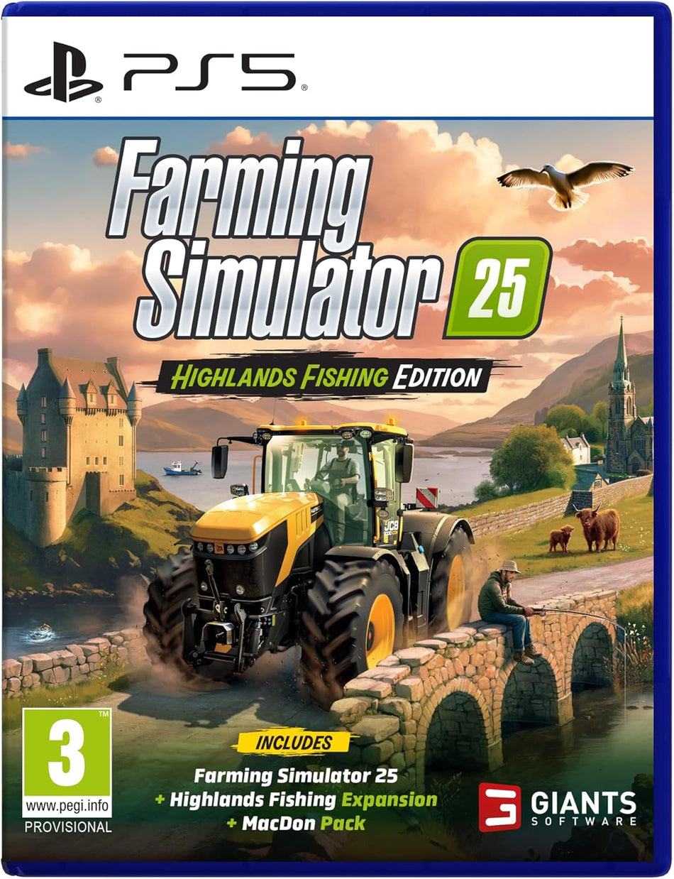 Farming Simulator 25 Highlands Fishing Edition (PS5)