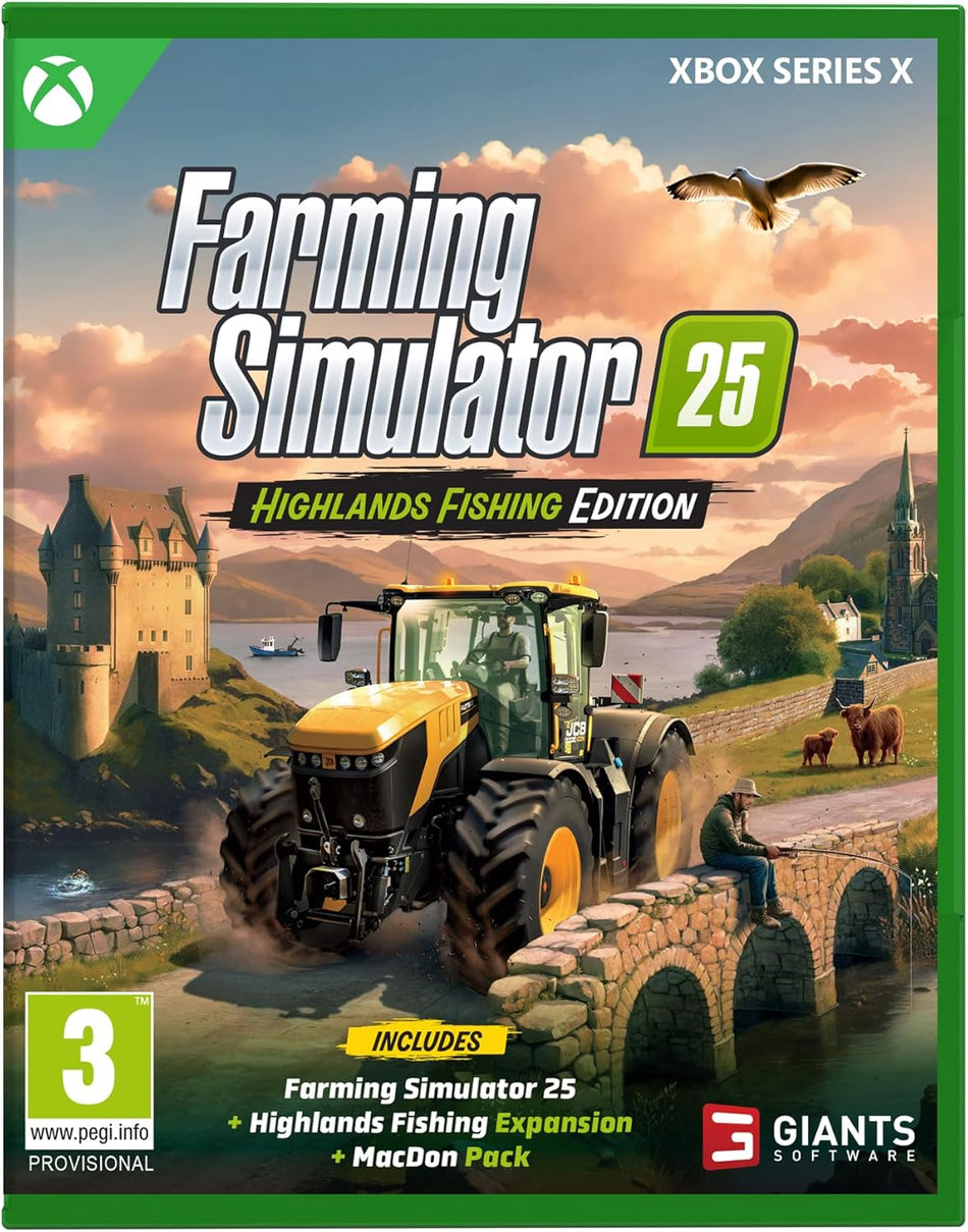Farming Simulator 25 Highlands Fishing Edition (Xbox Series X)