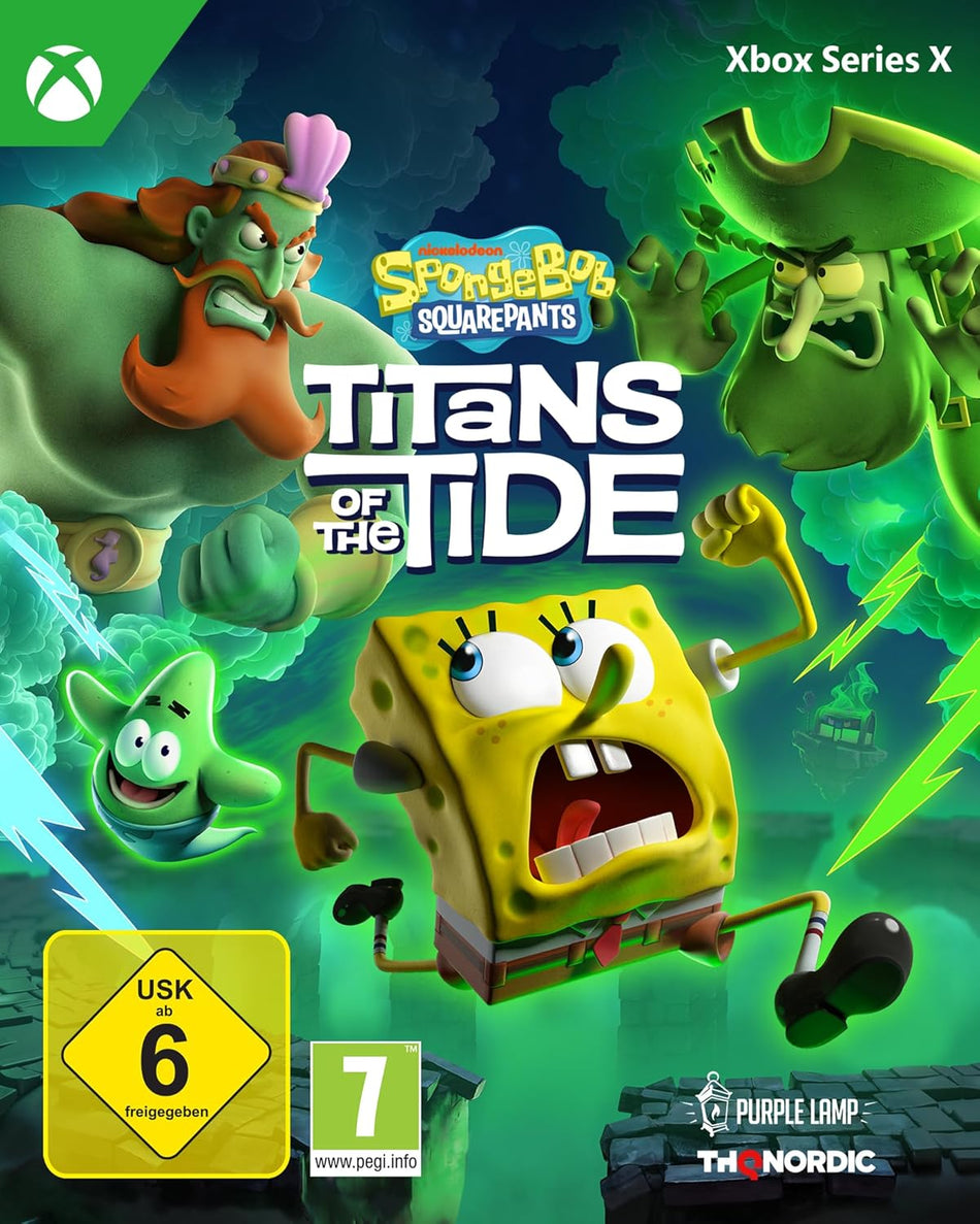SpongeBob SquarePants: Titans of the Tide (Xbox Series X)