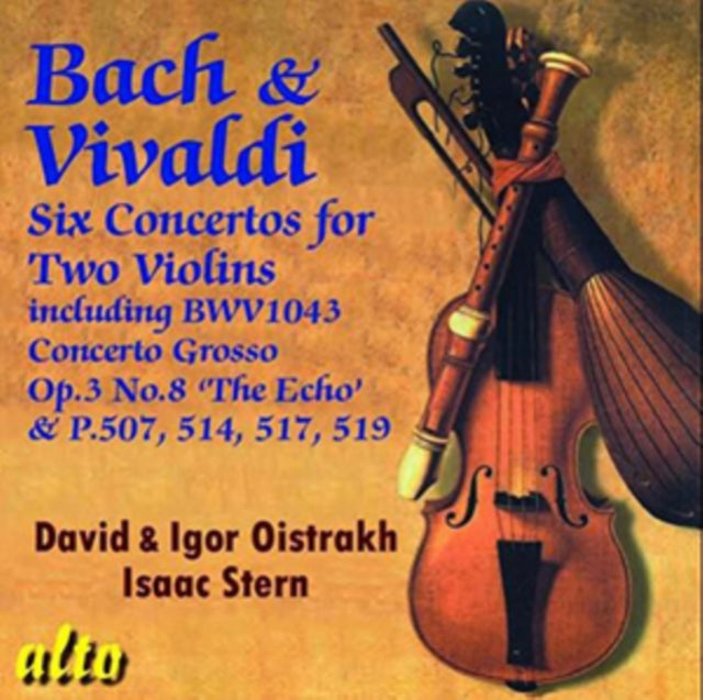 Bach & Vivaldi: Six Concertos for Two Violins [CD / Album]