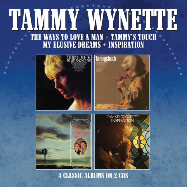 Tammy Wynette - The Ways to Love a Man/Tammy's Touch/My Elusive Dream/Inspiration [CD / Album]