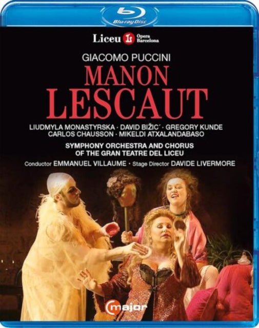 Manon Lescaut: Gran Teatre Del Liceu (Villaume) [Blu-ray / with DVD - Double Play]
