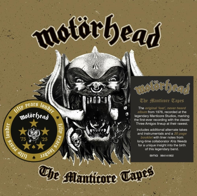 Motörhead - The Manticore Tapes [CD / Album]