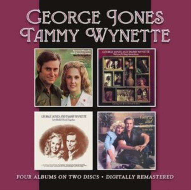 George Jones & Tammy Wynette - We Go Together/We Love to Sing About Jesus/Let's Build a World... [CD / Album]