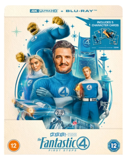 The Fantastic Four: First Steps [Blu-ray / 4K Ultra HD + Blu-ray (Steelbook)]