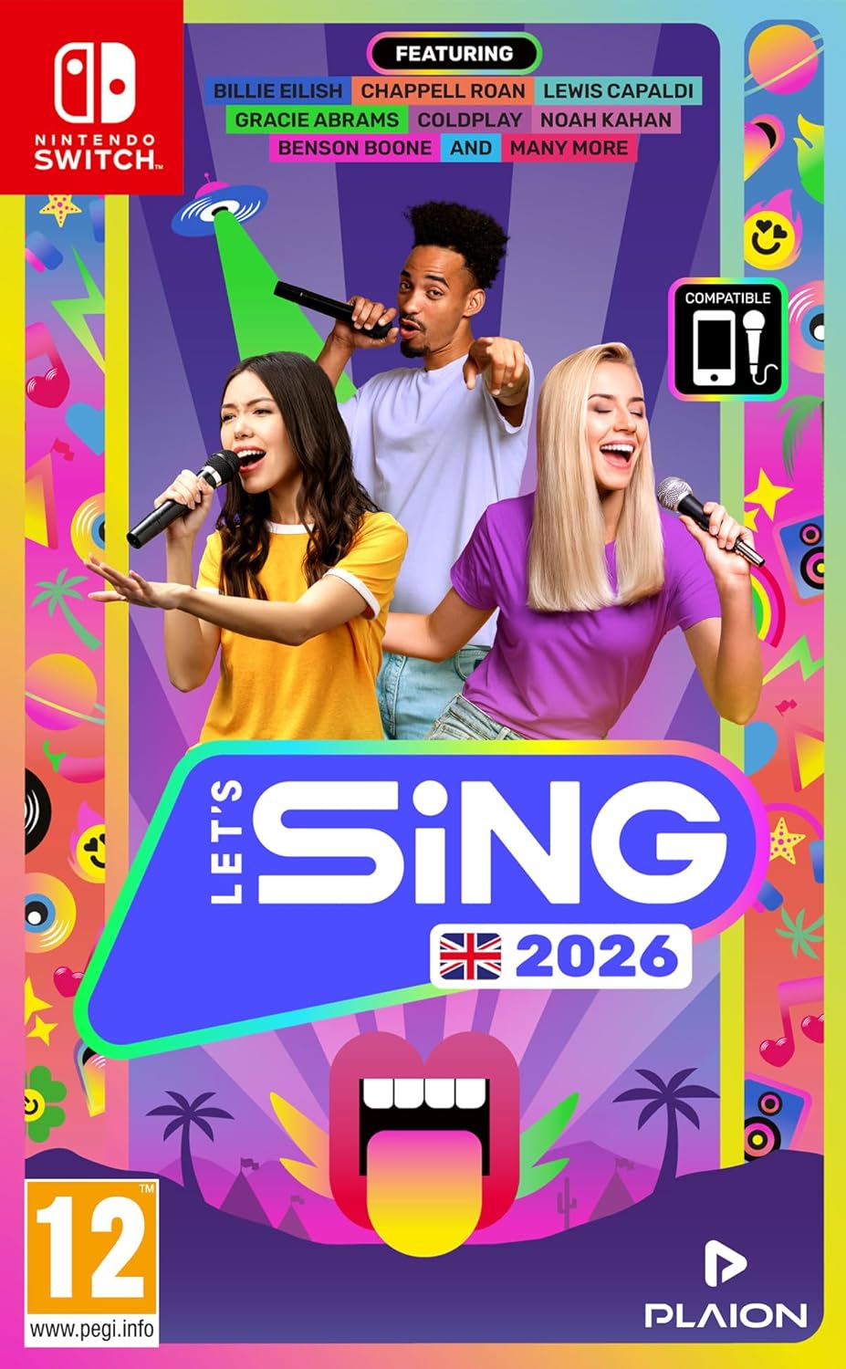 Let's Sing 2026 - Standard Edition (Nintendo Switch)