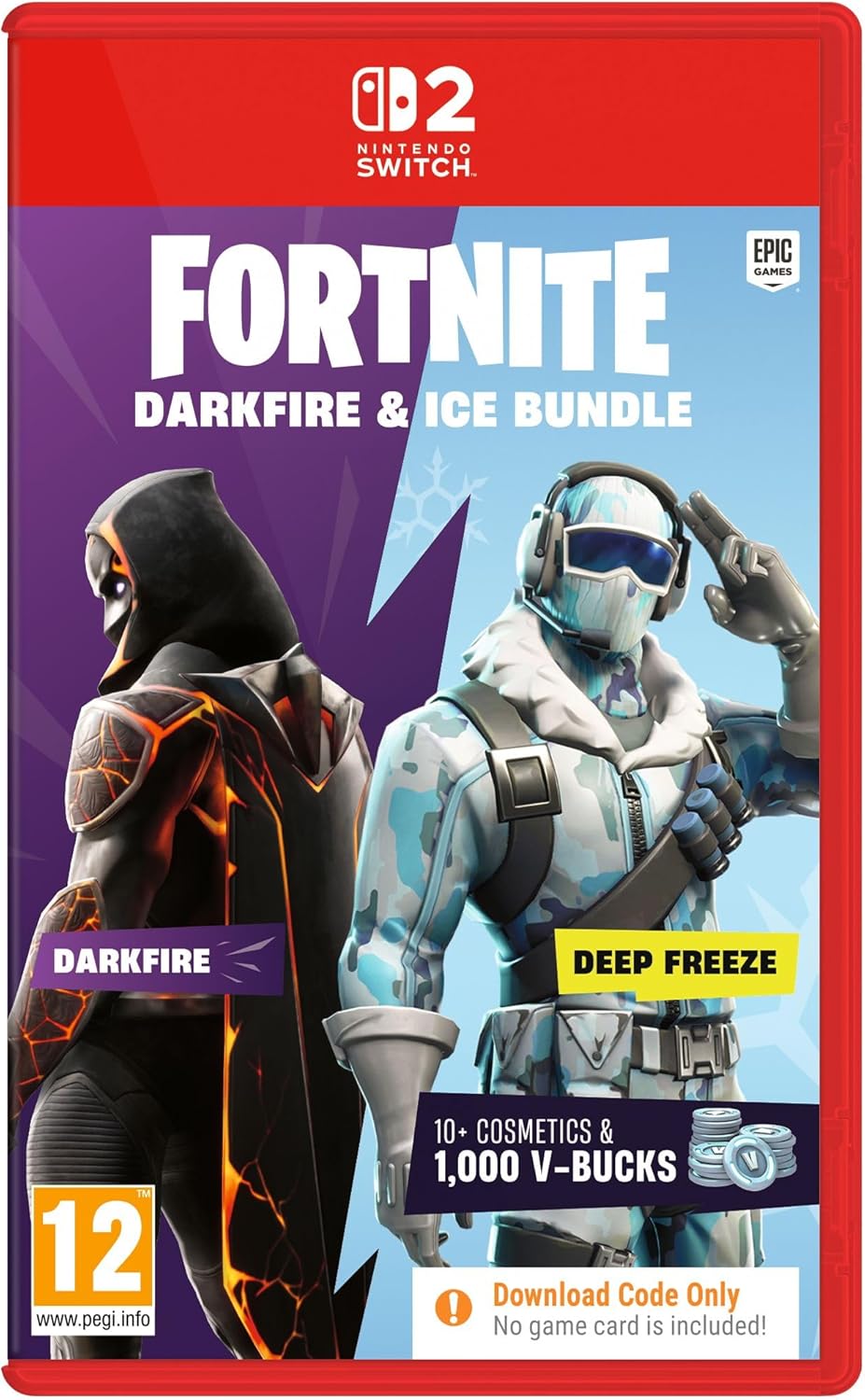 Fortnite - Darkfire & Ice Bundle [Code in Box] (Nintendo Switch 2)