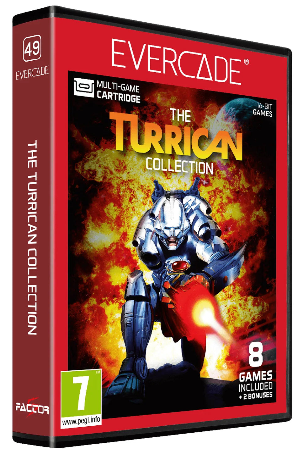 Evercade The Turrican Collection, Cartridge 49