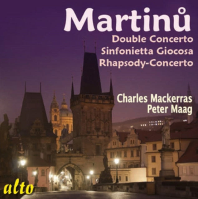 Martinu: Double Concerto/Sinfonietta Giocosa/Rhapsody-concerto [CD / Album]