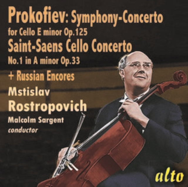 Prokofiev: Symphony-Concerto for Cello E Minor, Op. 125/... [CD / Album]