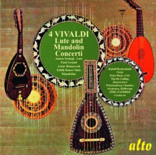 4 Vivaldi Lute and Mandolin Concerti [CD / Album]