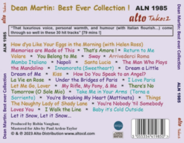 Dean Martin - Best Ever Collection! [CD / Album]