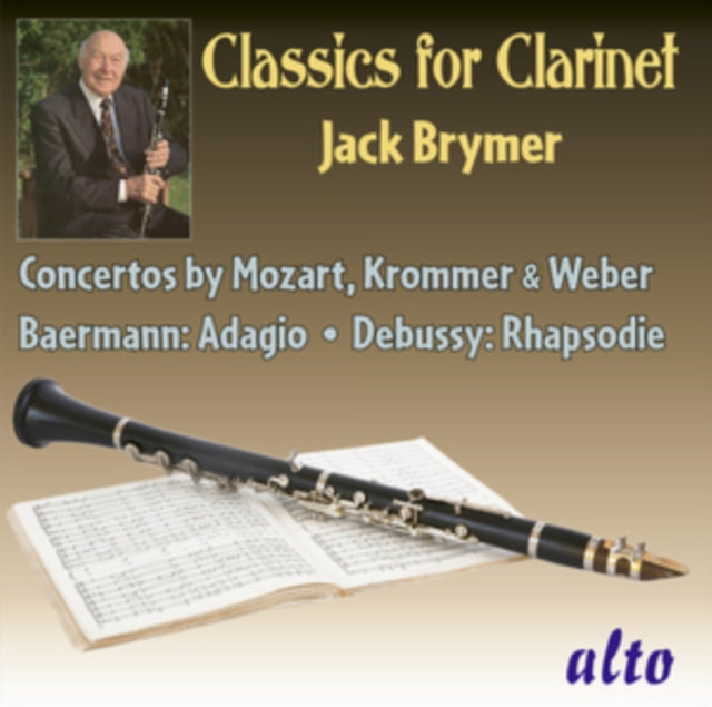 Jack Brymer: Concertos By Mozart, Krommer & Weber/... [CD / Album]