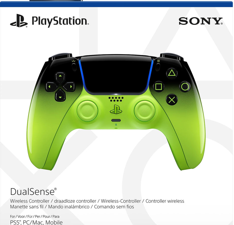 DualSense® Wireless Controller - For PS5, PC, Mac & Mobile - Remix Green (PS5)