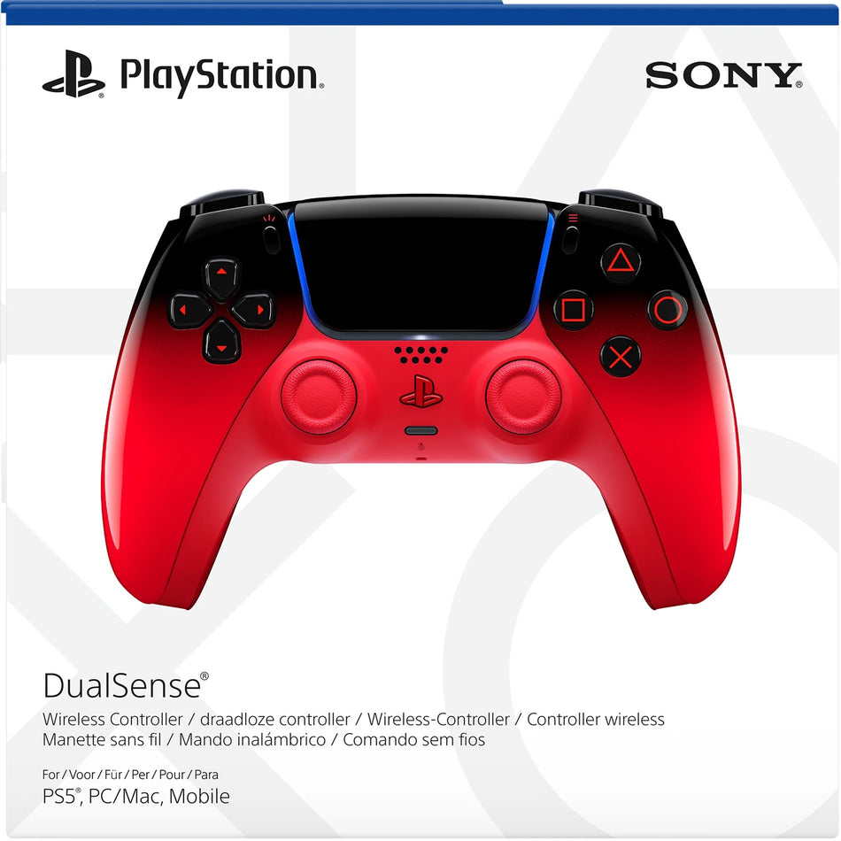 DualSense® Wireless Controller - For PS5, PC, Mac & Mobile - Techno Red (PS5)