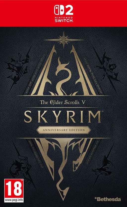 The Elder Scrolls V: Skyrim Anniversary Edition (Nintendo Switch 2) - code in box