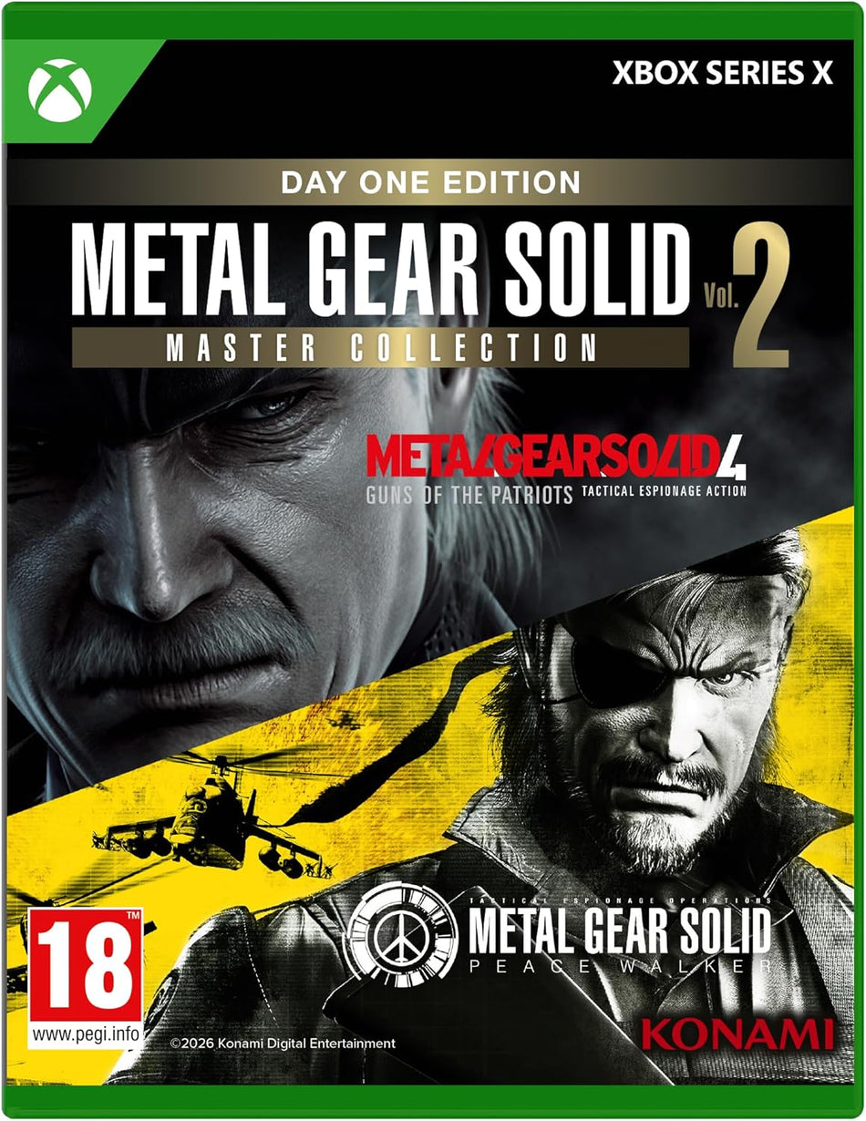 Metal Gear Solid: Master Collection Volume 2 – Day One Edition (Xbox Series X)