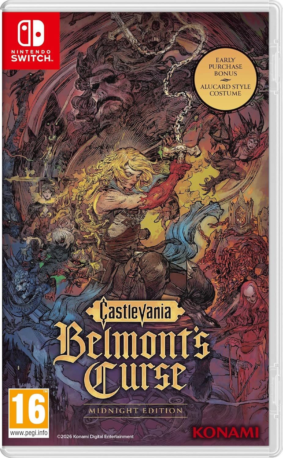 Castlevania: Belmont's Curse - Midnight Edition (Nintendo Switch)