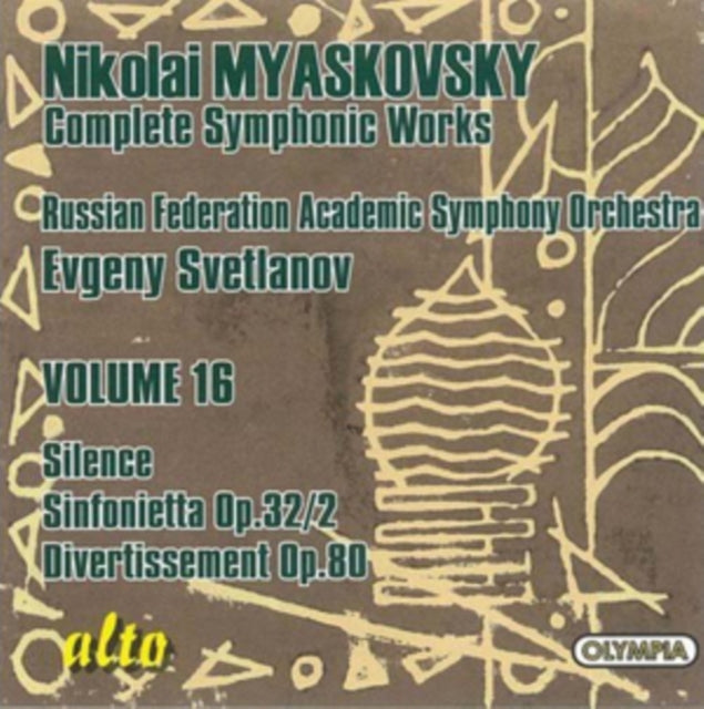 Nikolai Myaskovsky: Complete Symphonic Works [CD / Album]