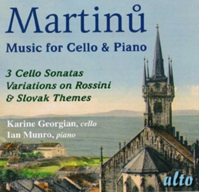 Martinu: Music for Cello & Piano [CD / Album]