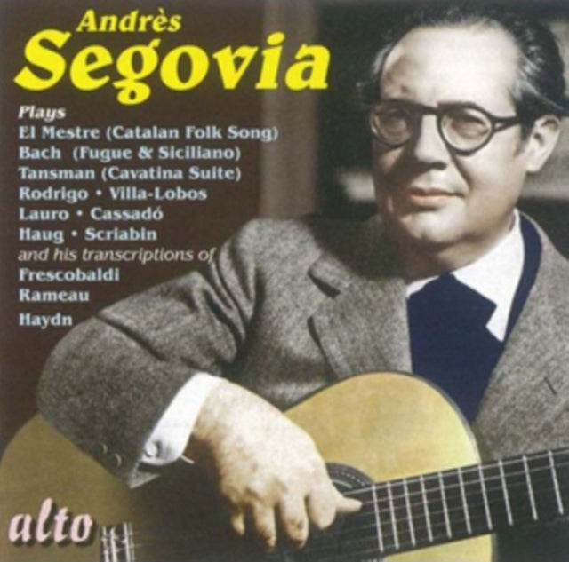 Andres Segovia Plays El Mestre (Catalan Folk Song)/... [CD / Album]