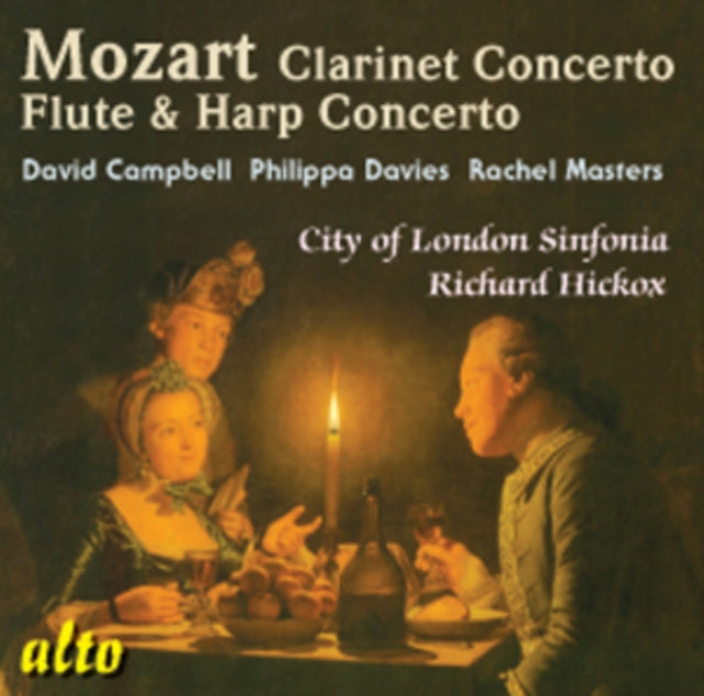 Clarinet Concerto, Flute & Harp Concerto [CD / Album]