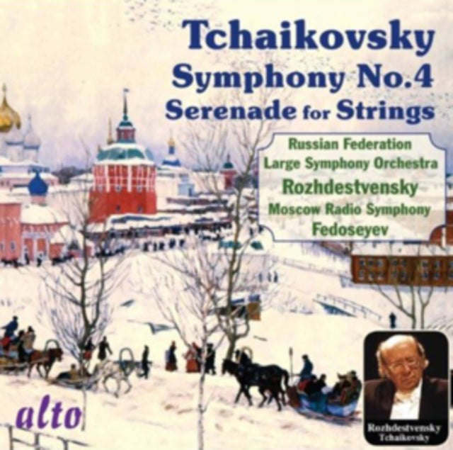 Tchaikovsky: Symphony No. 4/Serenade for Strings [CD / Album]