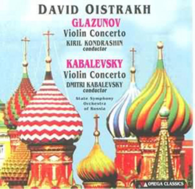 Glazunov: Violin Concerto/Kabalevsky: Violin Concerto [CD / Album]
