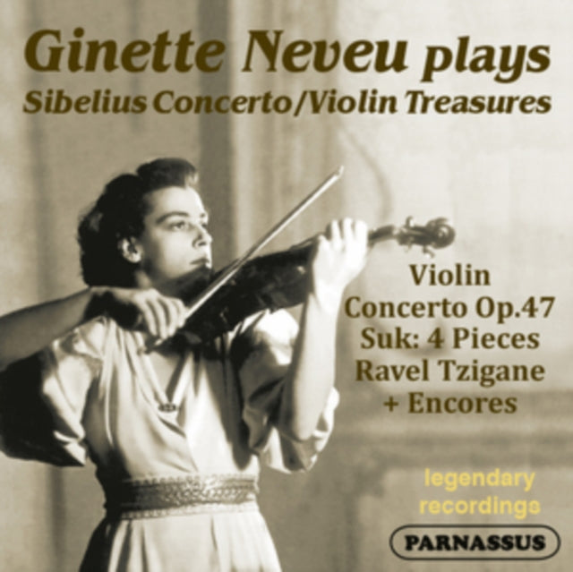 Ginette Neveu Plays Sibelius Concerto/Violin Treasures [CD / Album]
