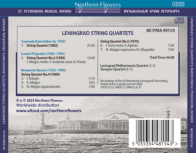 Leningrad String Quartets [CD / Album]