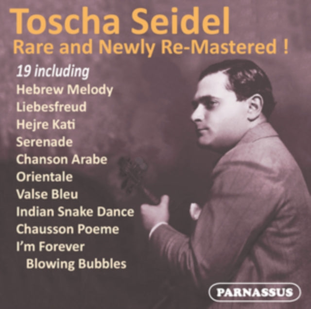 Toscha Seidel: Rare and Newly Re-mastered! [CD / Album]