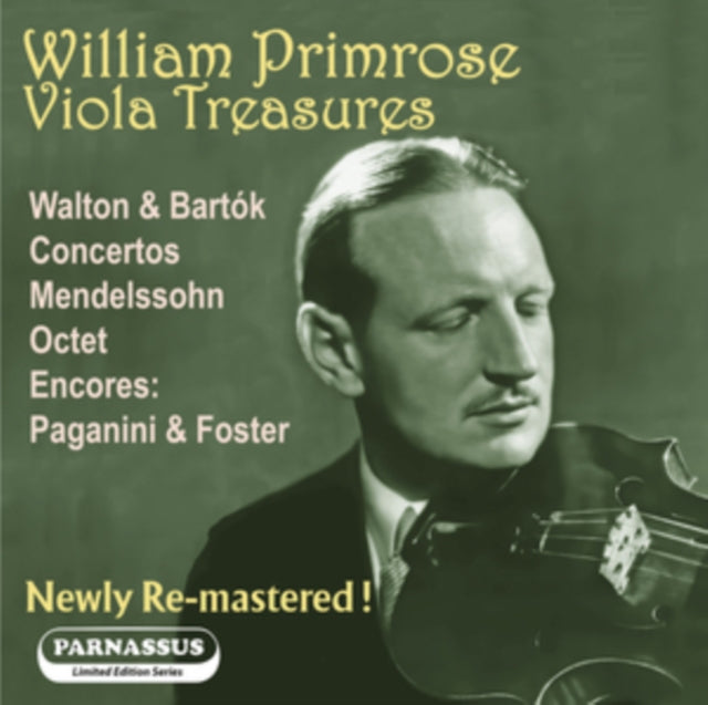 William Primrose: Viola Treasures [CD / Album]