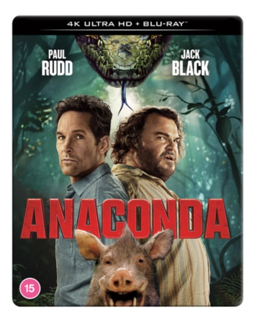 Anaconda (2025) [Blu-ray / 4K Ultra HD + Blu-ray (Steelbook)]