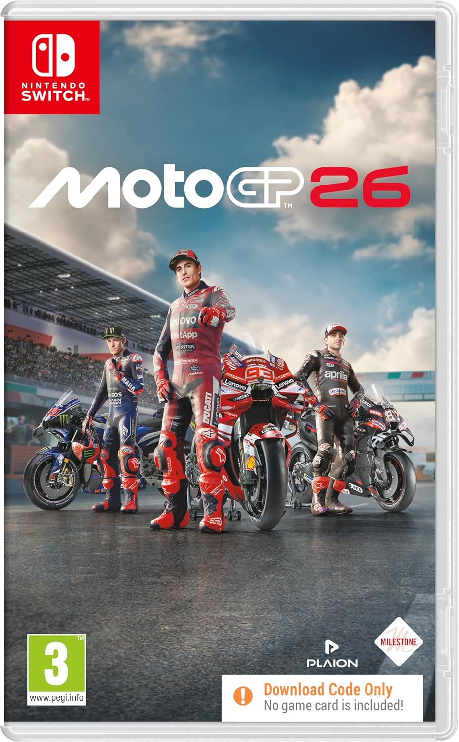 MotoGP 26 (Nintendo Switch) Code in Box