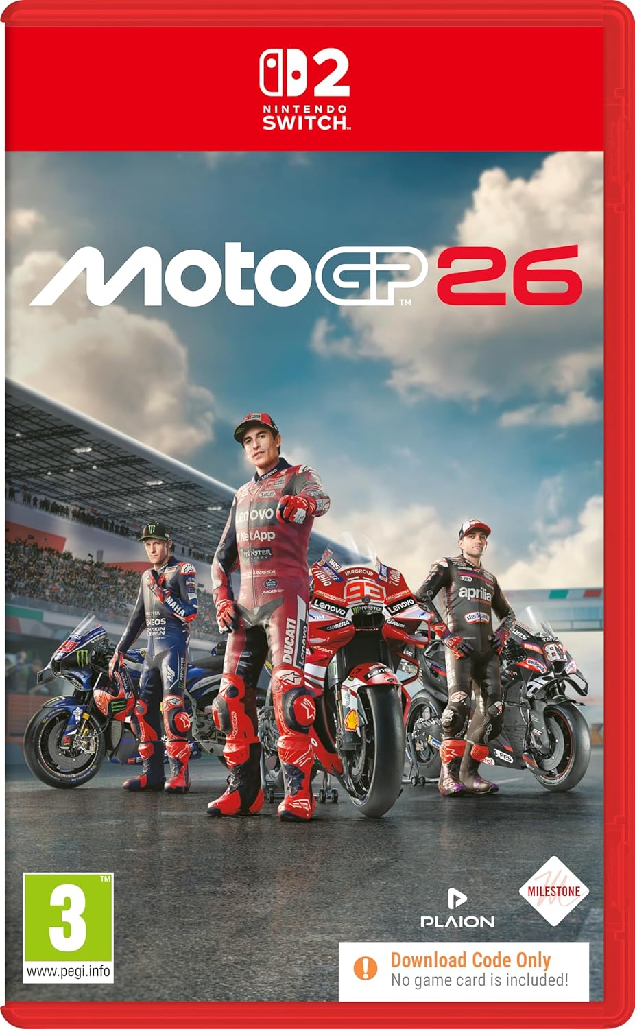 MotoGP 26 (Nintendo Switch 2) Code in Box