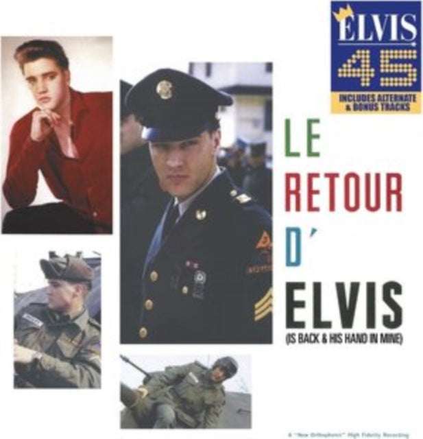 Elvis Presley - Le Retour D'Elvis (Is Back & His Hand in Mine) [CD / Album]