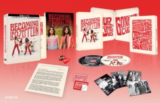Becoming Led Zeppelin [Blu-ray / 4K Ultra HD + Blu-ray (Limited Edition Steelbook)]