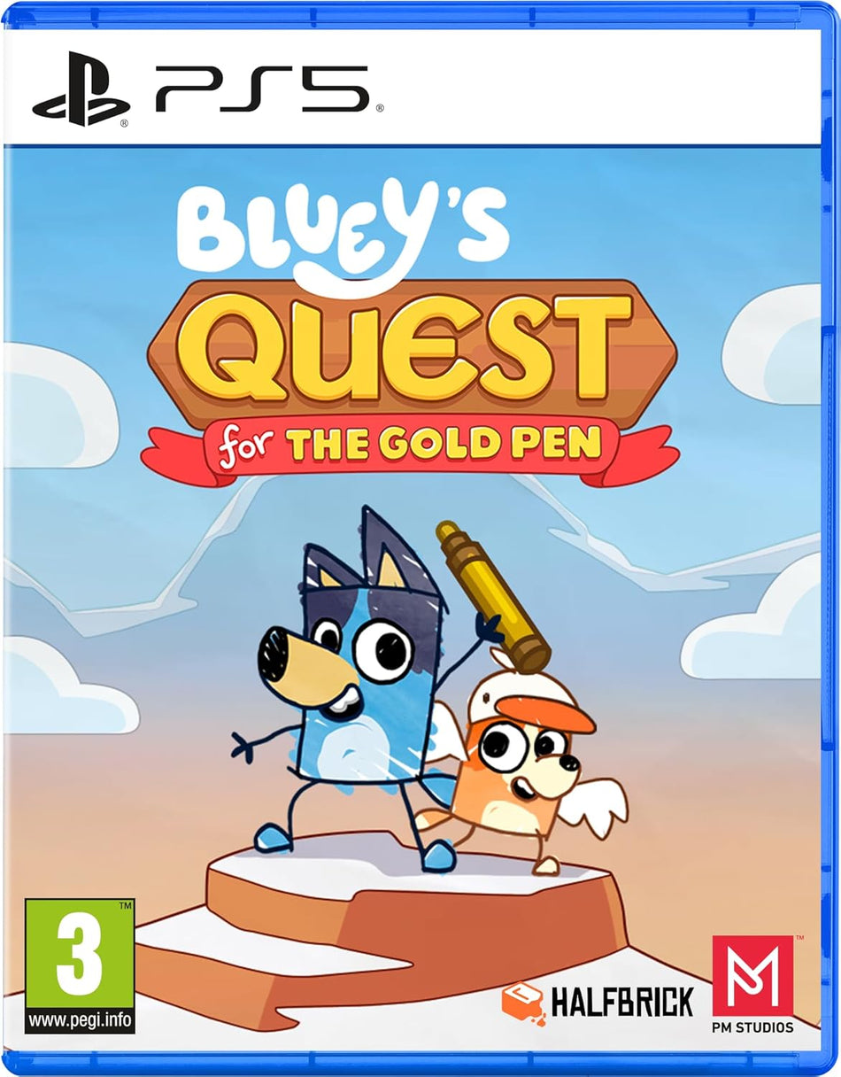 Bluey's Quests for the Gold Pen (PS5)